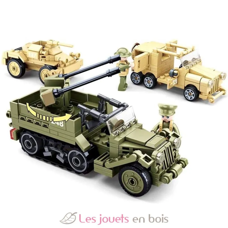 Sluban Army WWII - La bataille 552 pièces