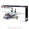 Sluban Model Bricks - Avion chasseur à réaction
