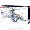 Sluban Model Bricks - Hélicoptère d'attaque