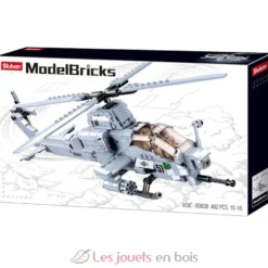 Sluban Model Bricks - Hélicoptère d'attaque