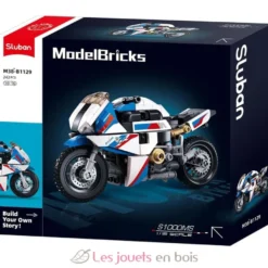 Sluban Model Bricks - Moto de course