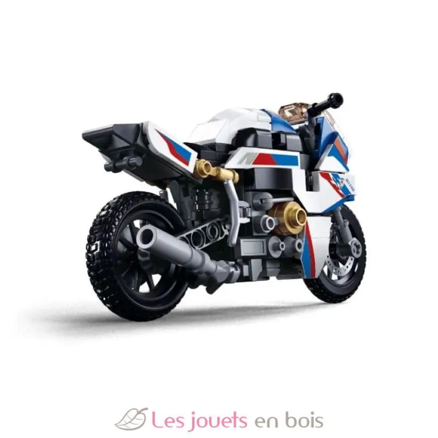 Sluban Model Bricks - Moto de course