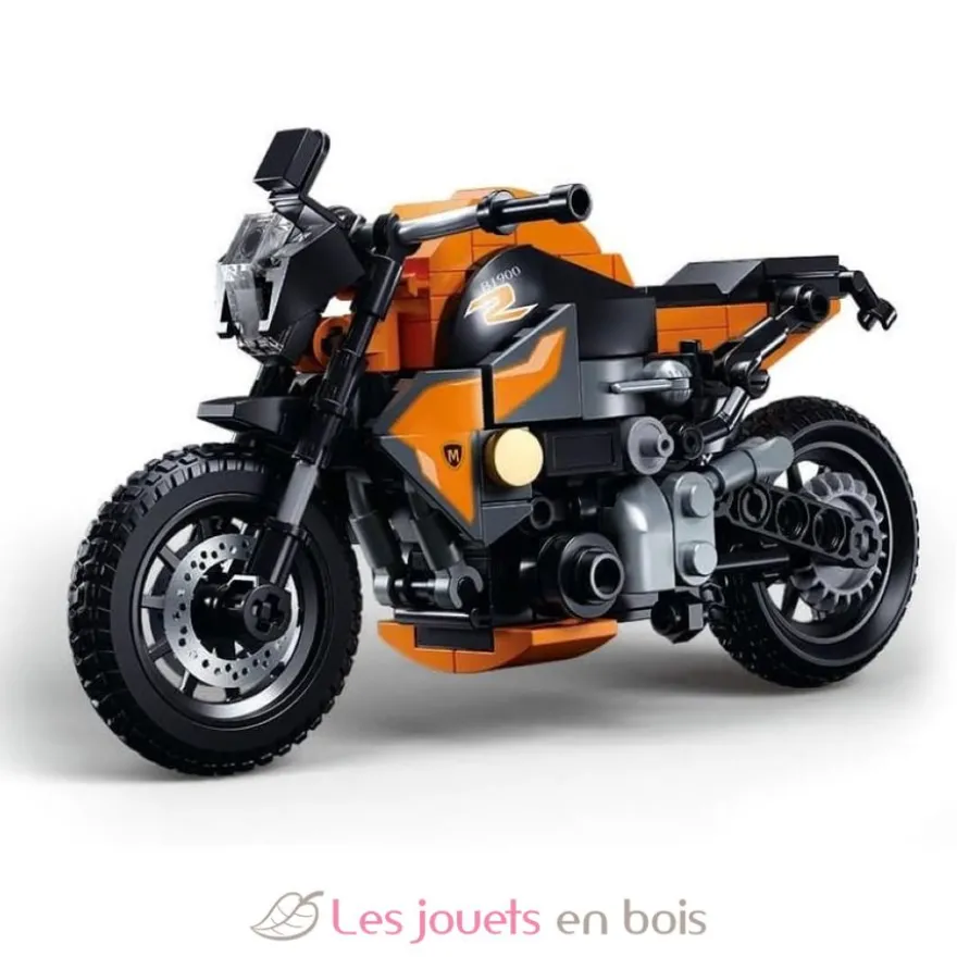 Sluban Model Bricks - Moto orange