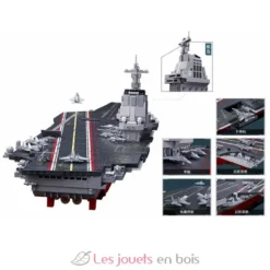 Sluban Model Bricks - Porte-avions Fujian