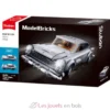 Sluban Model Bricks - Voiture agent secret grise