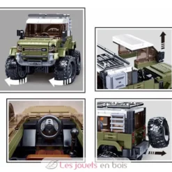 Sluban Model Bricks - Voiture SUV d'attaque anglais