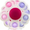 Spinner en silicone Pétaloune Pop blanche - Ulysse