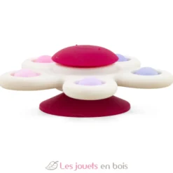 Spinner en silicone Pétaloune Pop blanche - Ulysse
