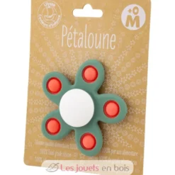 Spinner en silicone Pétaloune Pop verte - Ulysse