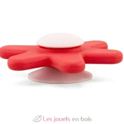 Spinner en silicone Pétaloune rouge - Ulysse