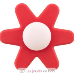 Spinner en silicone Pétaloune rouge - Ulysse