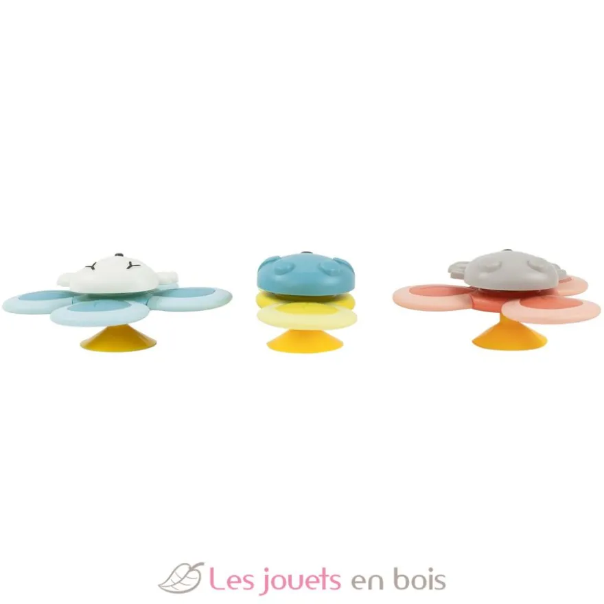 3 Spinners sensoriels animaux australiens - Tiger Tribe