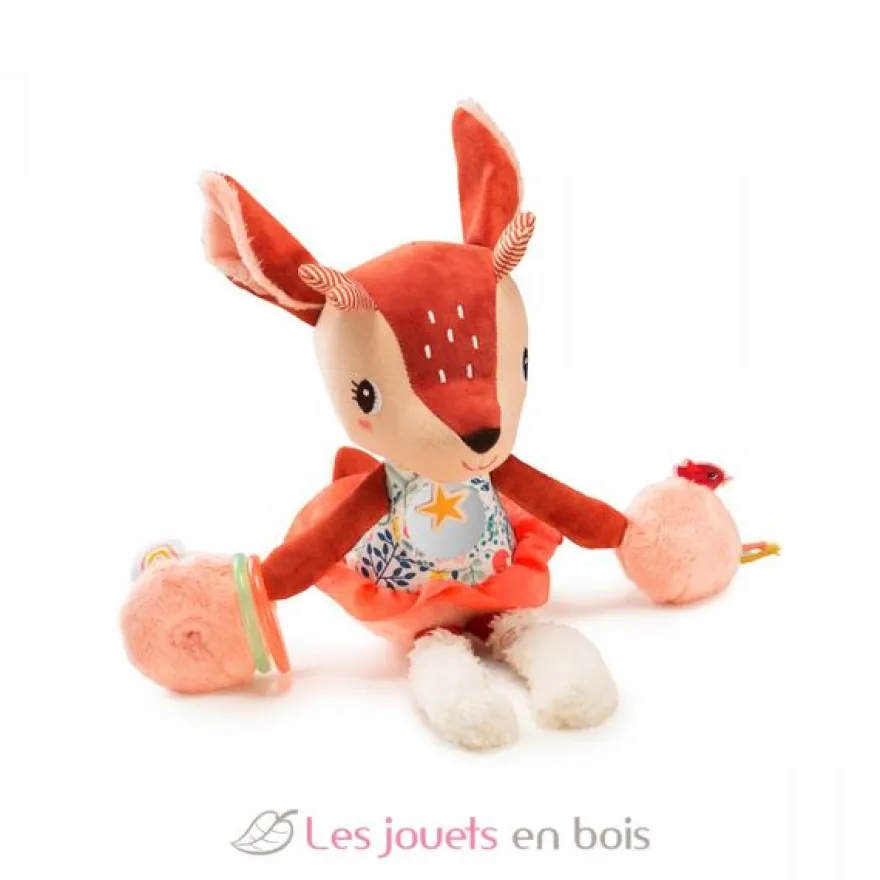 Stella faon hochet multi activités - Lilliputiens