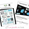 Stickers City Slow Bleu - Rainette