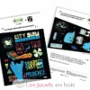 Stickers City Slow Couleur - Rainette