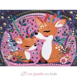 Stick'N Fun - 5 Maxi mosaïques Animaux mignons - Dès 5 ans - Sycomore