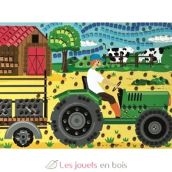 Stick'N Fun - 5 Maxi mosaïques La vie à la ferme - Dès 5 ans - Sycomore