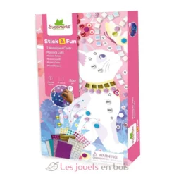 Stick'N Fun - Mini mosaïques Chats - Dès 5 ans - Sycomore
