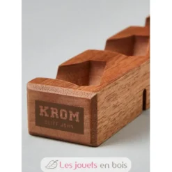 Support Kendama John Cliff en acajou - KROM Kendama