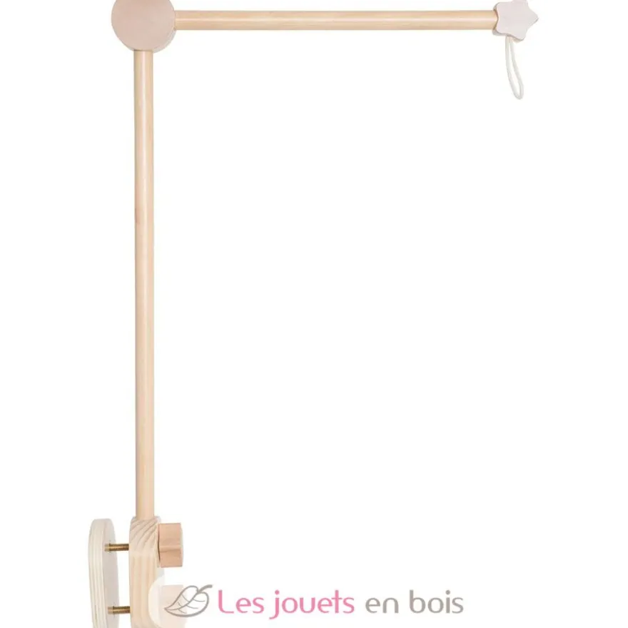 Support mobile en bois naturel - JaBaDaBaDo