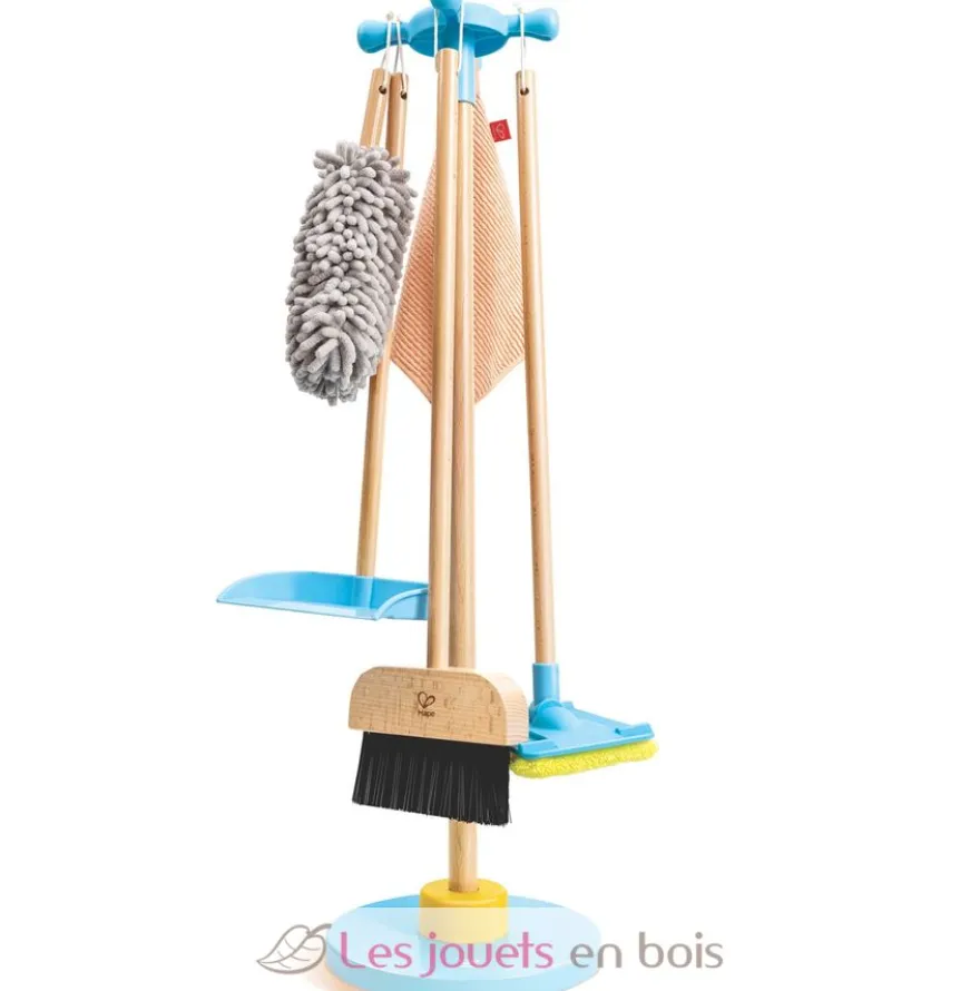 Support pour balais et set de nettoyage - Hape Toys