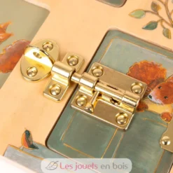 Tableau d'activités en bois avec loquets - Egmont Toys