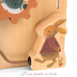 Tableau d'activités en bois pour bébé - Egmont Toys