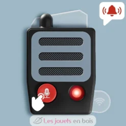 Tableau de bord interactif Pompiers - Bois et plastique - Topbright