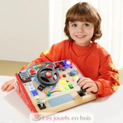 Tableau de bord interactif Pompiers - Bois et plastique - Topbright