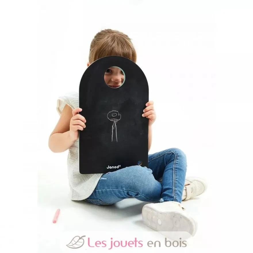 Tableau nomade en bois noir - Janod