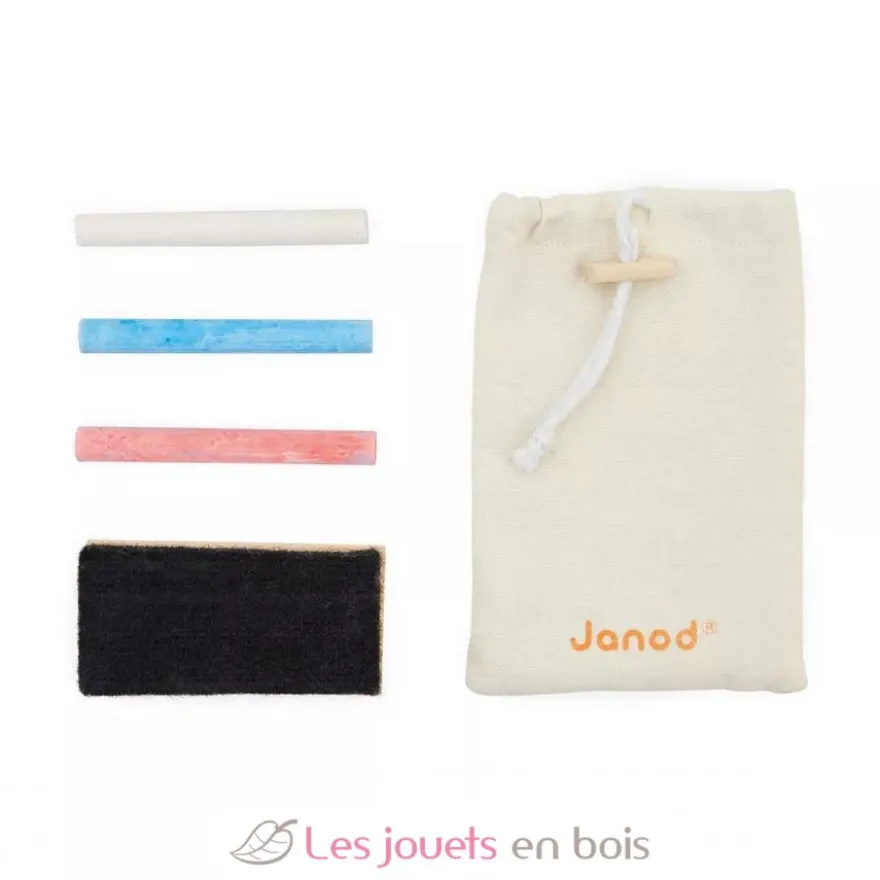 Tableau nomade en bois noir - Janod