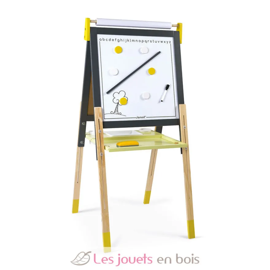 Tableau réglable Gris et Jaune - Janod