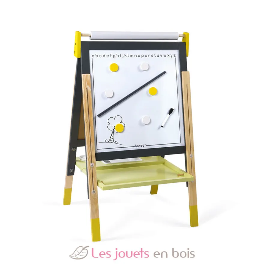 Tableau réglable Gris et Jaune - Janod