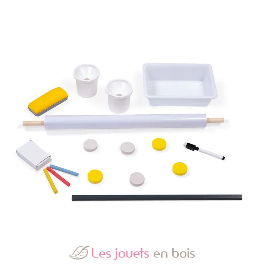 Tableau réglable Gris et Jaune - Janod