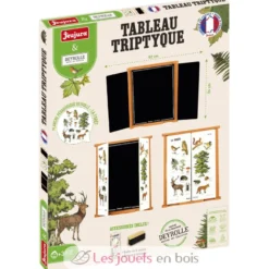 Tableau triptyque La Forêt - Jeujura