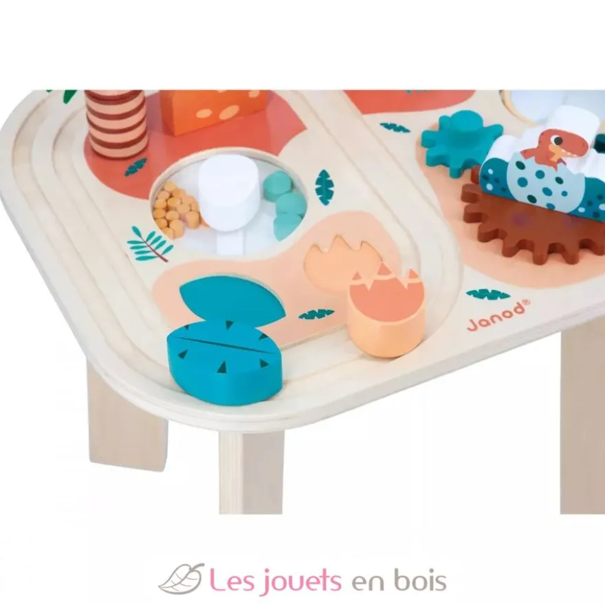 Table d'activités Dino en bois - Janod