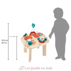 Table d'activités Dino en bois - Janod