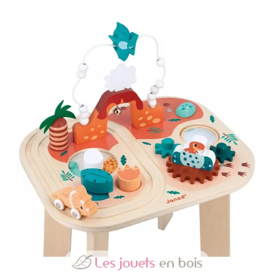 Table d'activités Dino en bois - Janod