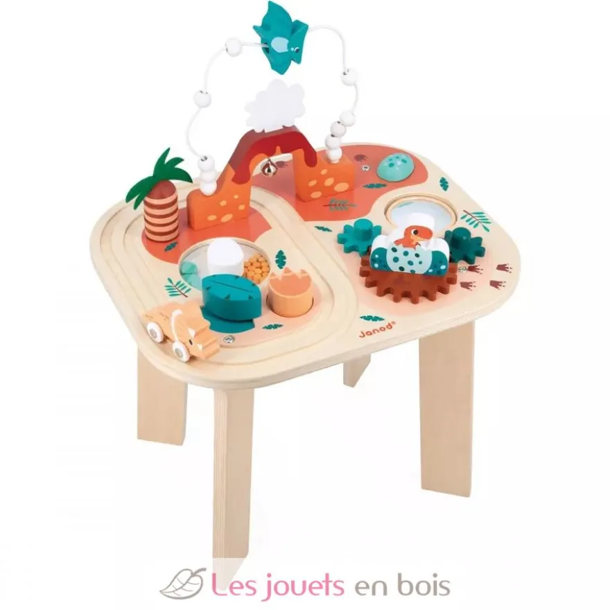 Table d'activités Dino en bois - Janod