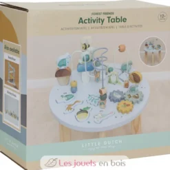 Table d'activités en bois Forest Friends - Little Dutch