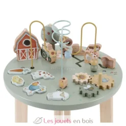 Table d'activités en bois Little Farm - Little Dutch
