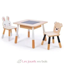 Table et chaises Forêt pour enfant - Tender Leaf Toys