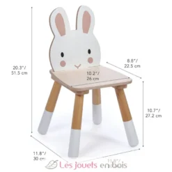 Table et chaises Forêt pour enfant - Tender Leaf Toys