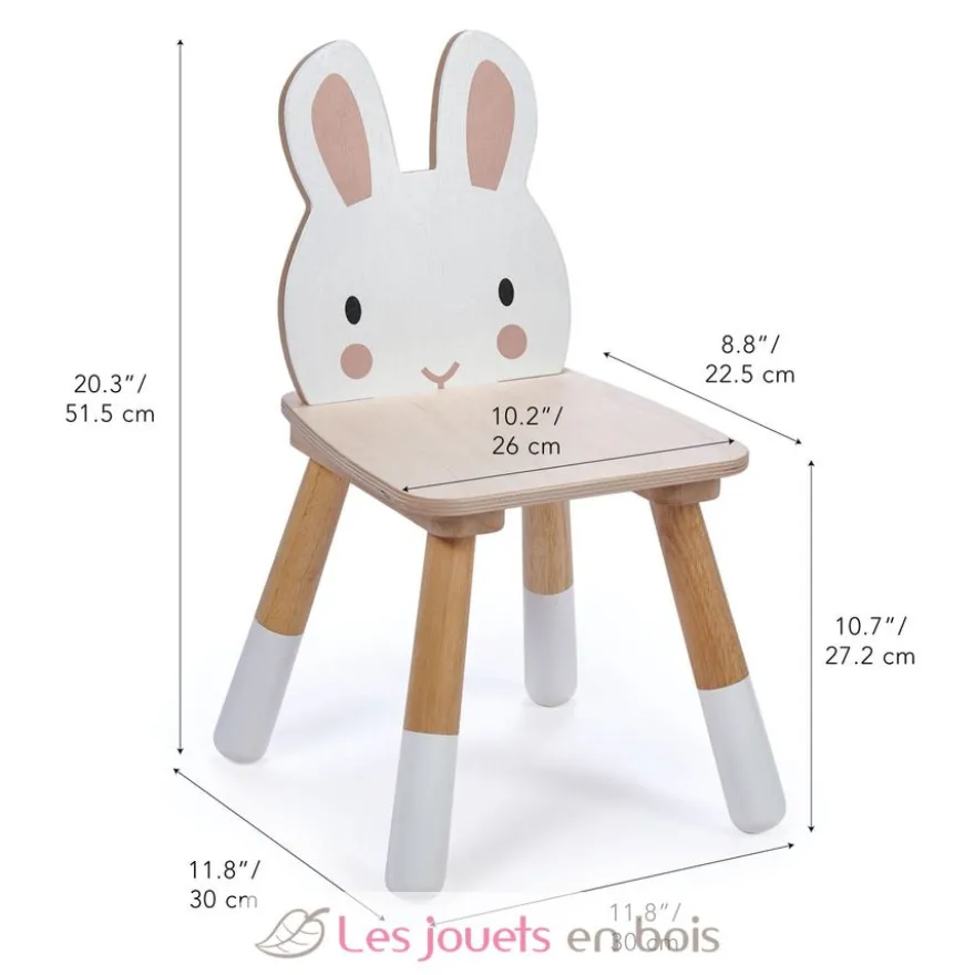 Table et chaises Forêt pour enfant - Tender Leaf Toys