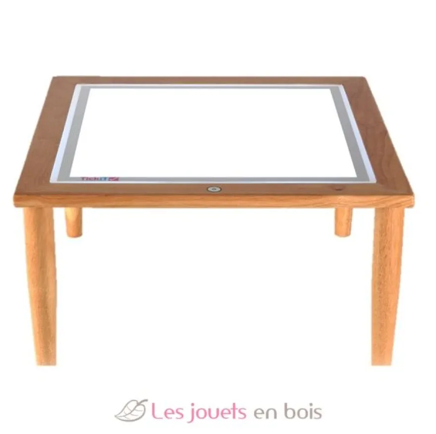 Table lumineuse en bois - TickiT