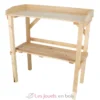 Table à rempoter en bois naturel - Esschert Design