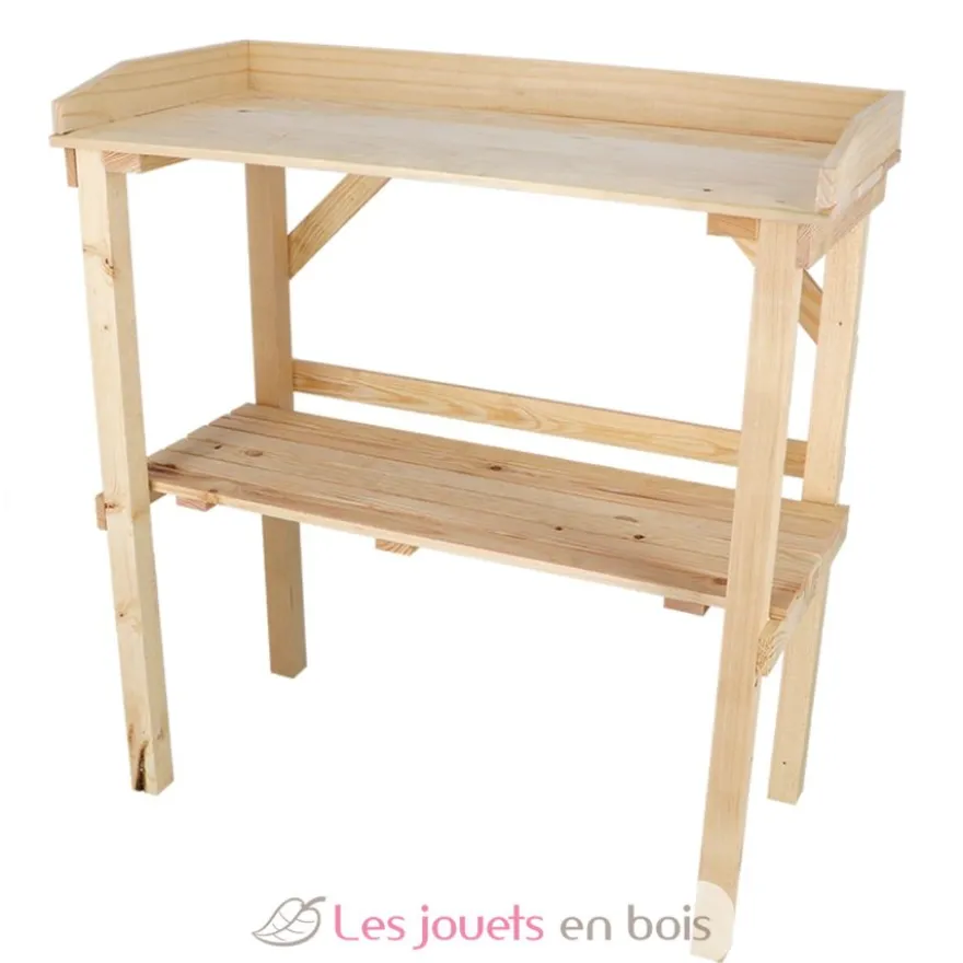 Table à rempoter en bois naturel - Esschert Design