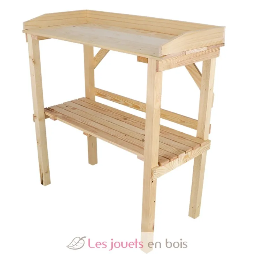 Table à rempoter en bois naturel - Esschert Design