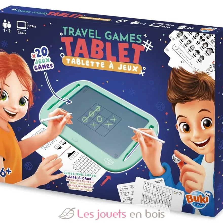 Tablette jeux de voyage - Buki France