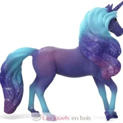 Étalon Licorne arc en ciel Galaxy violet - Schleich